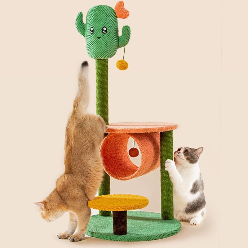 Cactus cat climbing frame cat nest cat tree - Pet Pet Gifts