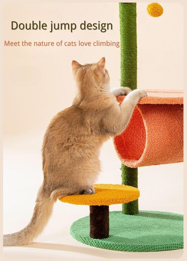 Cactus cat climbing frame cat nest cat tree - Pet Pet Gifts