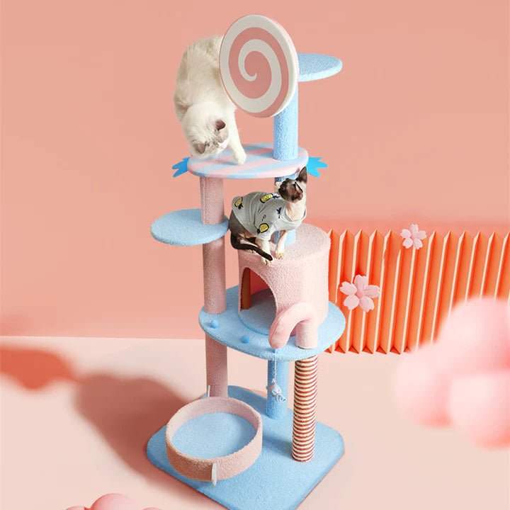 “Candy World” Cat Tree - Pet Pet Gifts