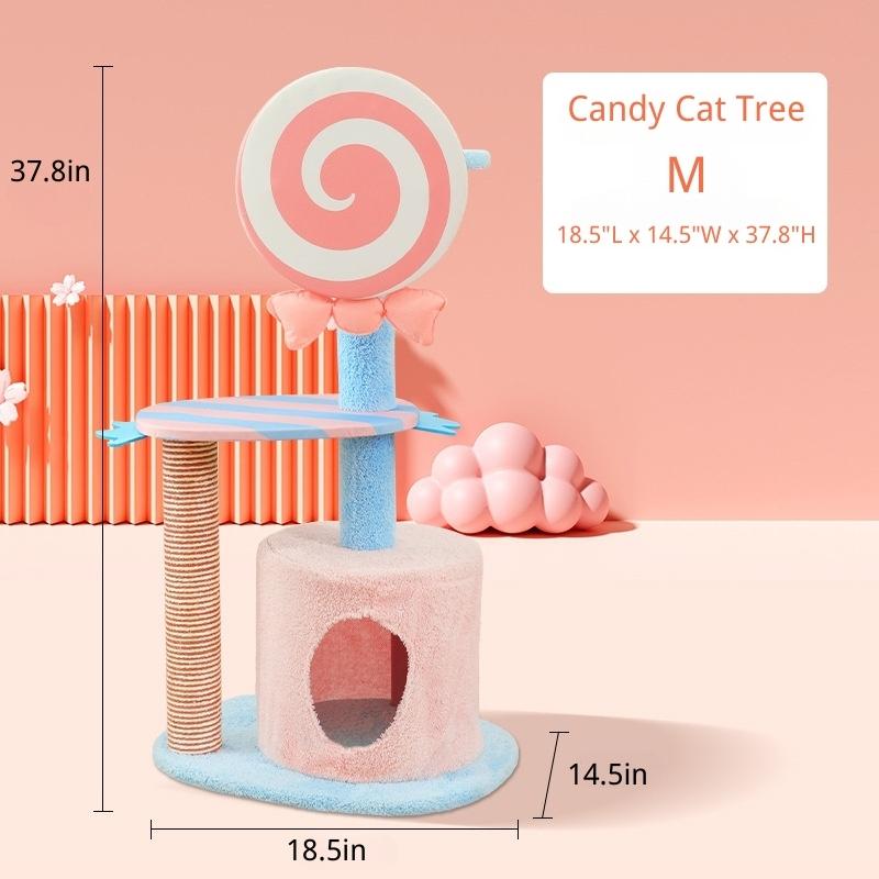 “Candy World” Cat Tree - Pet Pet Gifts