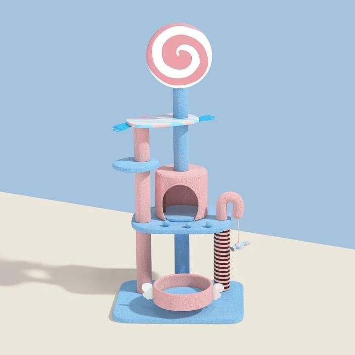 “Candy World” Cat Tree - Pet Pet Gifts