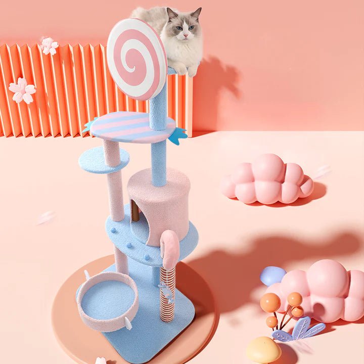 “Candy World” Cat Tree - Pet Pet Gifts