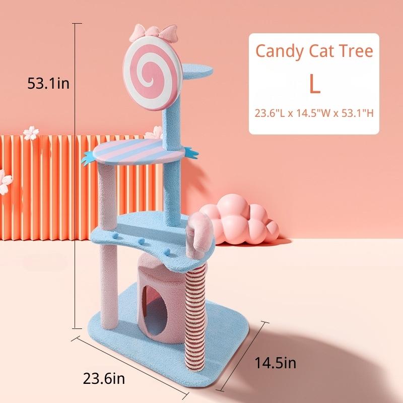 “Candy World” Cat Tree - Pet Pet Gifts