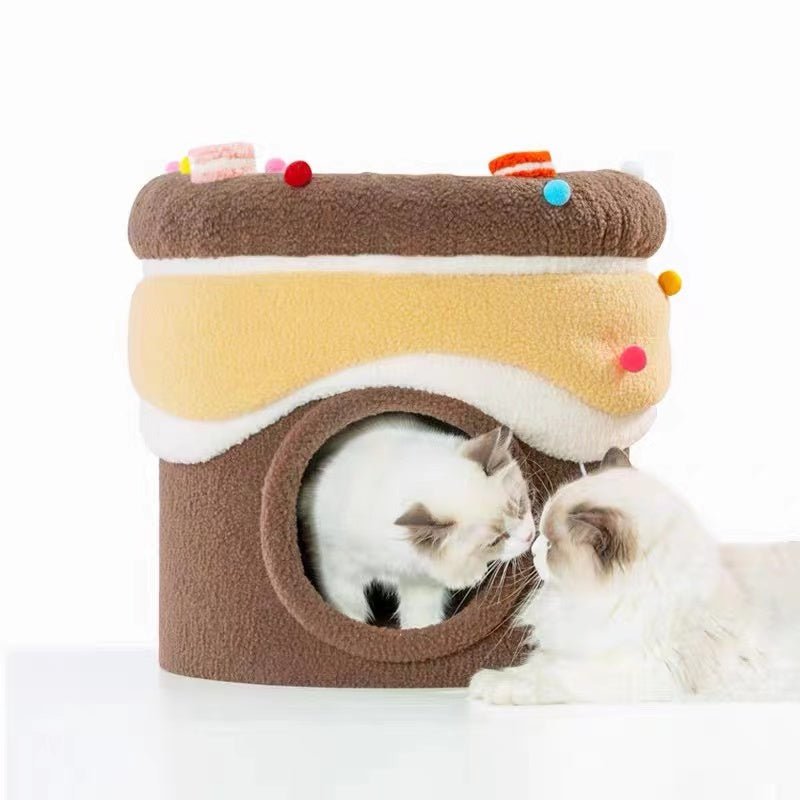 Cupcake Double Deck Cat Bed - Pet Pet Gifts