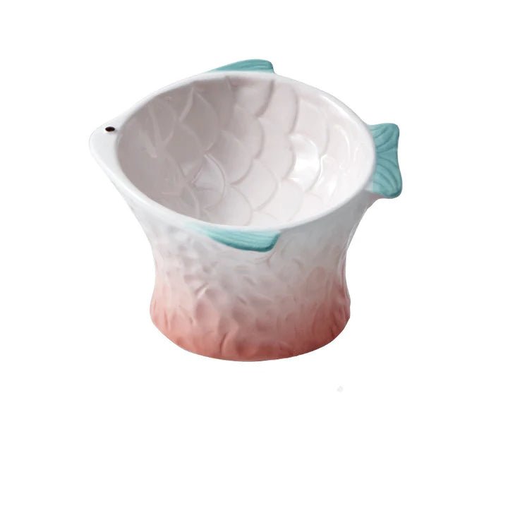 Fish Shaped Cat Bowl - Pet Pet Gifts