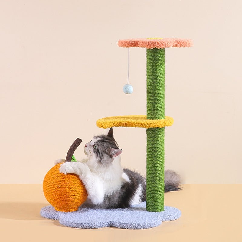 Flower Design Cat Tree - Pet Pet Gifts