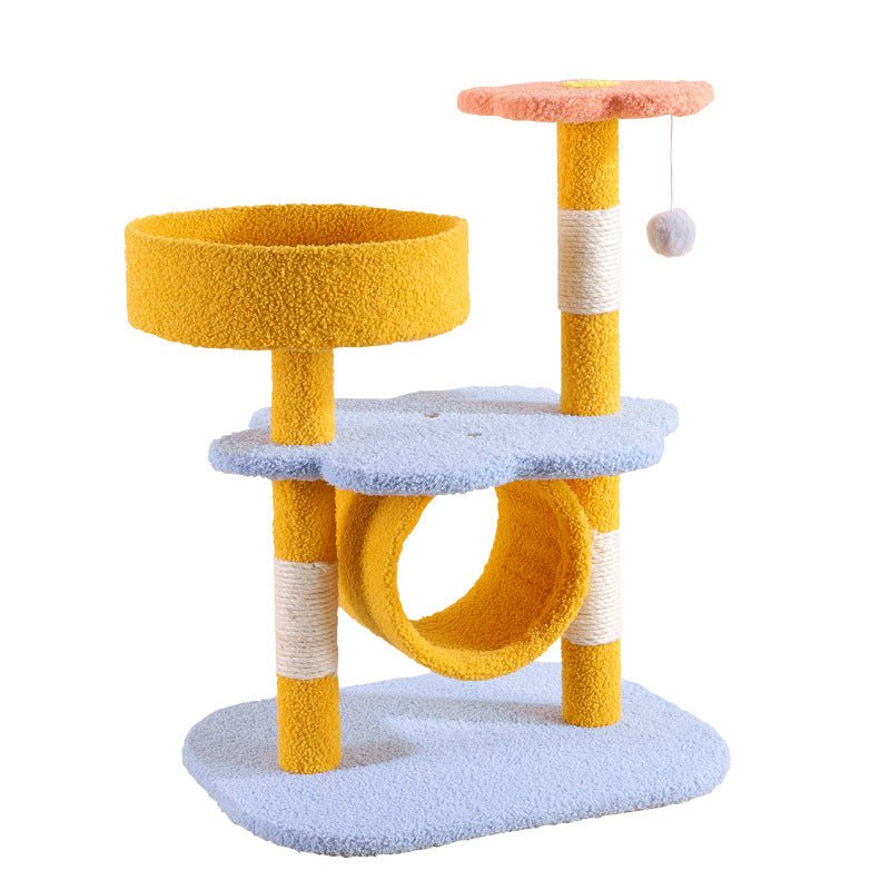 Flower Design Cat Tree - Pet Pet Gifts