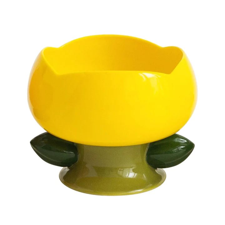 Flower Shape Cat Bowl - Pet Pet Gifts