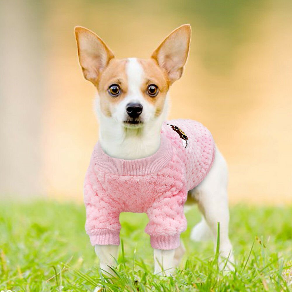 Kawail Cartoon Pet Dog Clothes Dog Winter Clothing Cotton Warm Clothes for Dogs - Pet Pet Gifts