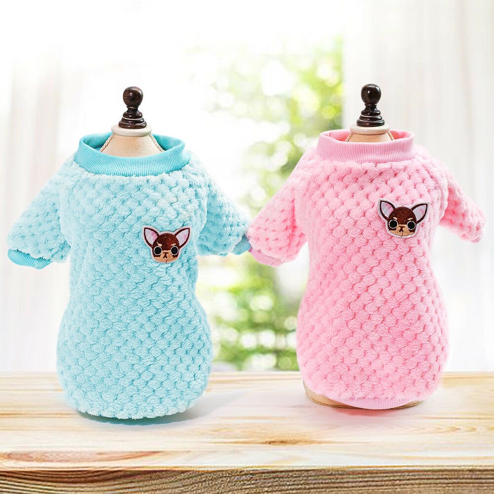 Kawail Cartoon Pet Dog Clothes Dog Winter Clothing Cotton Warm Clothes for Dogs - Pet Pet Gifts
