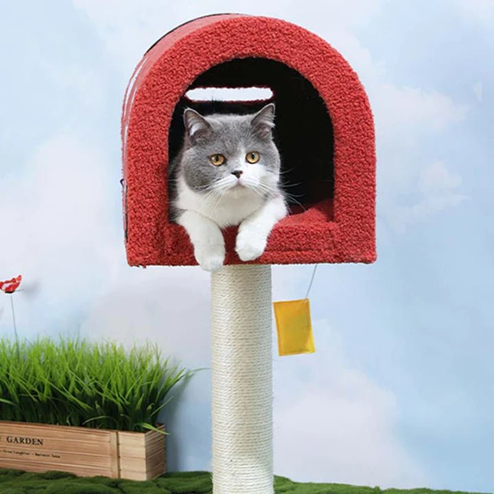 Mailbox Cat Tree - Pet Pet Gifts