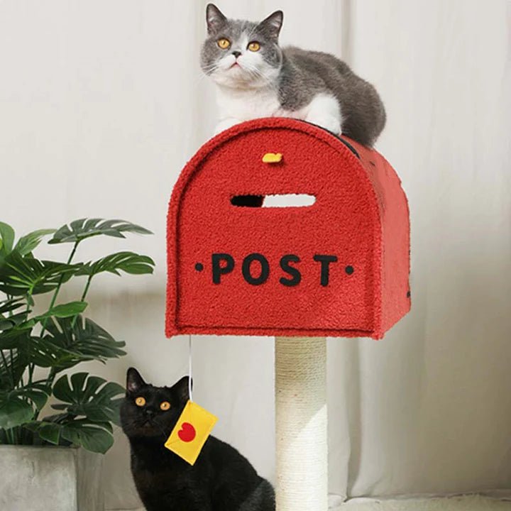 Mailbox Cat Tree - Pet Pet Gifts