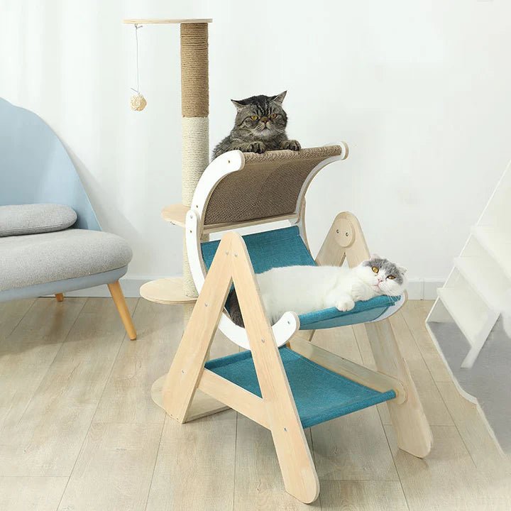 Moon Ship Cat Tree - Pet Pet Gifts