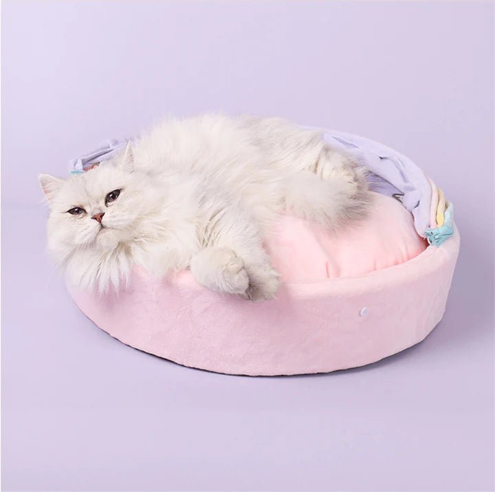 Rainbow Series Princess Cat Bed - Pet Pet Gifts