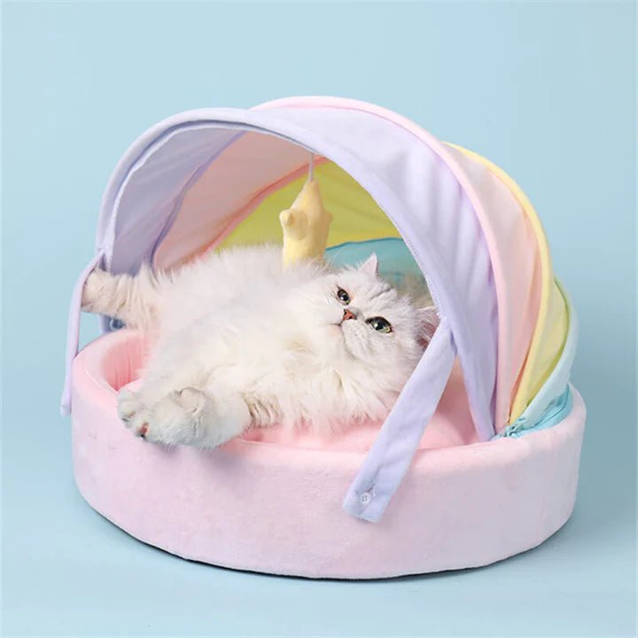 Rainbow Series Princess Cat Bed - Pet Pet Gifts