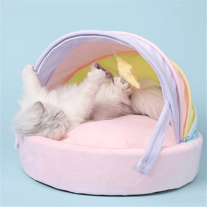 Rainbow Series Princess Cat Bed - Pet Pet Gifts
