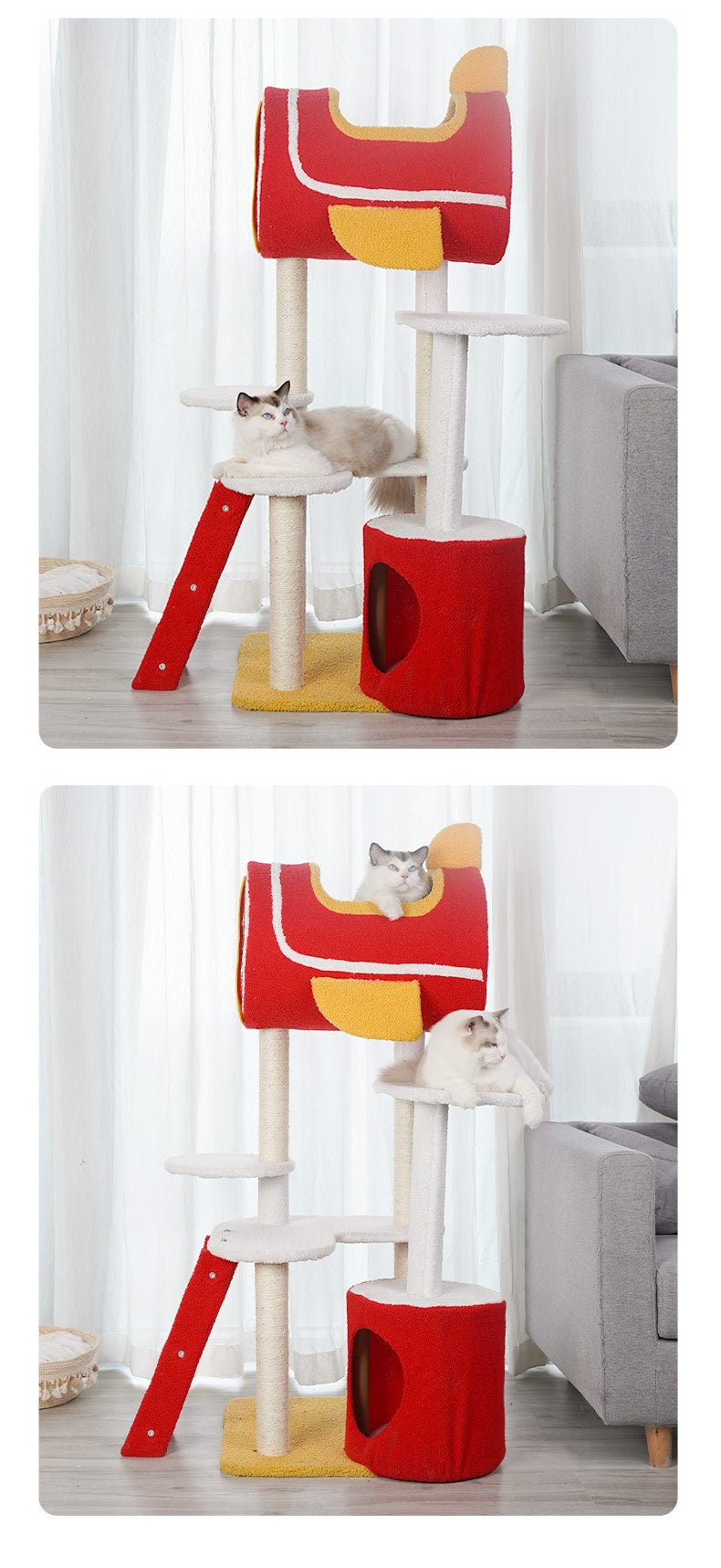 Red Airplane Cat Tree - Pet Pet Gifts