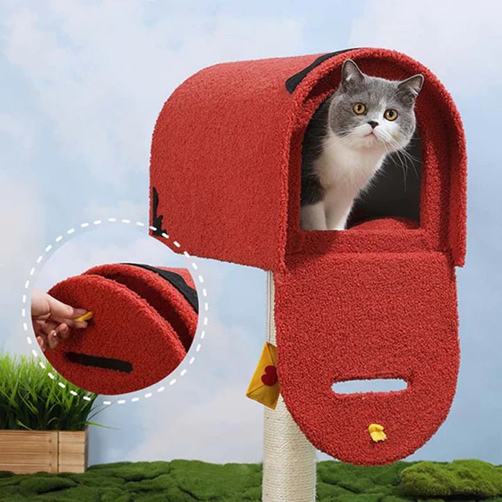 Mailbox Cat Tree - Pet Pet Gifts