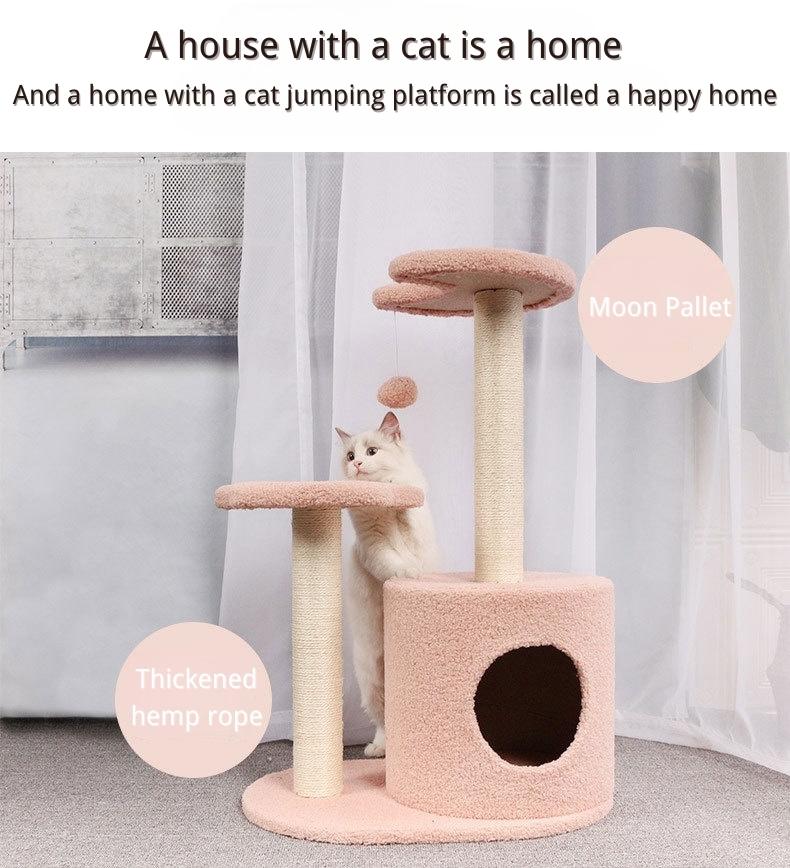 Multifunctional Sisal Cat Tree - Pet Pet Gifts