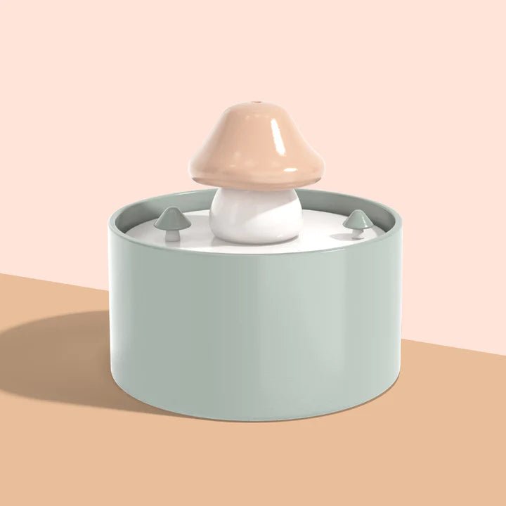 Mushroom Cat Water Fountain - Pet Pet Gifts