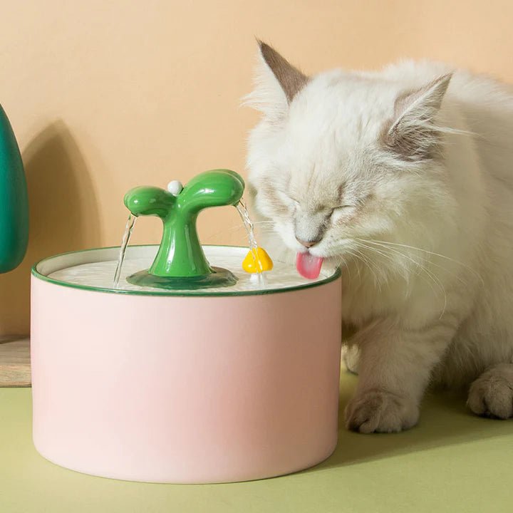 Spring Series Cat Water Fountain - Pet Pet Gifts